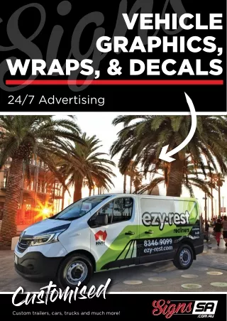 Adelaide's Premier Vehicle Signs, Wraps, and Stickers