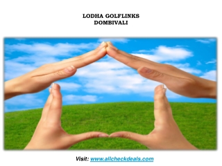 Lodha Golflinks