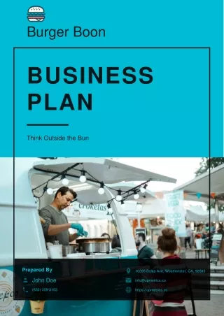 food truck business plan