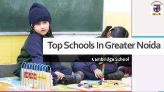 Top Schools In Greater Noida