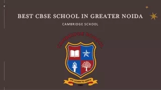 Best CBSE School in Greater Noida