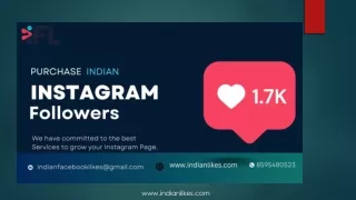 Purchase Indian Instagram Followers - IndianLikes