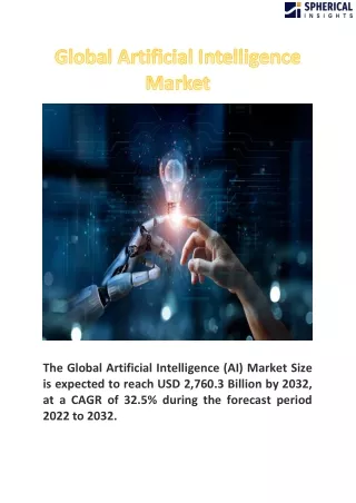 Global Artificial Intelligence Market