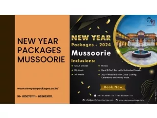 New Year Packages in Mussoorie | New Year Party Packages 2024 in Mussoorie