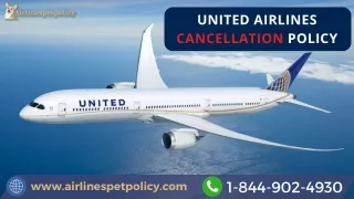 How do I cancel a United Airlines flight online?