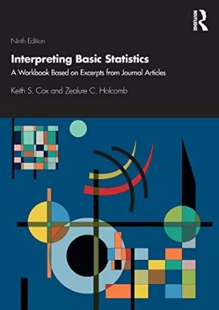 PDF/READ Interpreting Basic Statistics