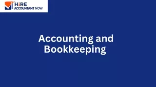 The Crucial Role of Accounting and Bookkeeping in the Company