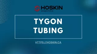 Tygon Tubing | Hoskin Scientific | Sample Tubing Tools