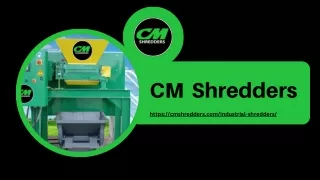 Heavy-Duty Industrial Shredders