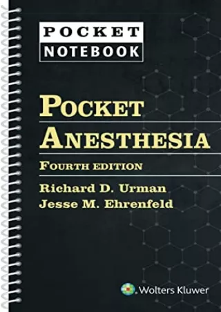 get [PDF] Download LWW - Pocket Anesthesia (Pocket Notebook) ebooks