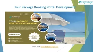 Tour Package Booking Portal Development