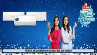 Which air conditioner is best for our room