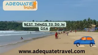 GOA  adequate travel