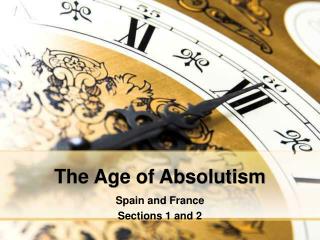 The Age of Absolutism