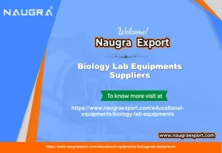Biology Lab Equipments Suppliers