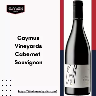 Caymus Vineyards Cabernet Sauvignon