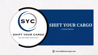 SHIFT YOUR CARGO