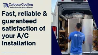 Fast, reliable & guaranteed satisfaction of your AC Installation