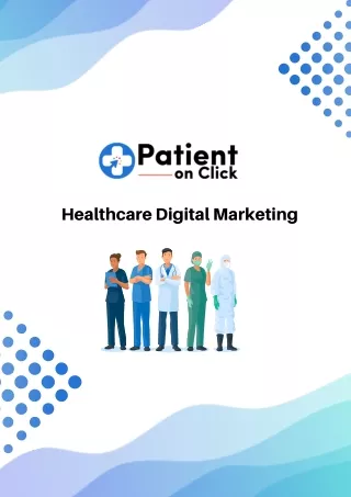 Patient On Click - Healthcare Digital Marketing Agency in India