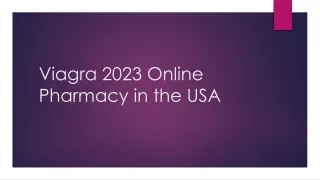 Viagra 2023 Online Pharmacy in the USA