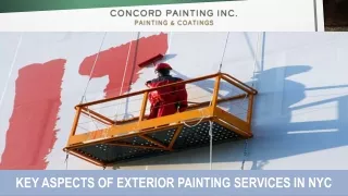 Key Aspects of Exterior Painting Services in NYC