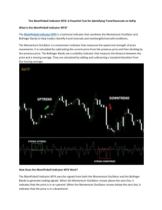 The MomPinboll Indicator MT4 (1)