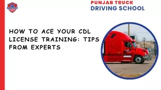 Find the Best Truck Driving School Near You: Location Matters