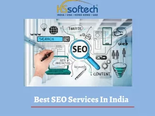 Best SEO Services In India