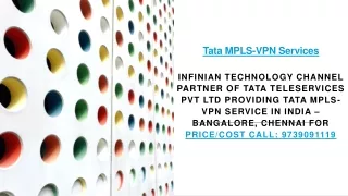 Tata MPLS-VPN Service Provider in India | Price/Cost Plans