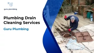 Plumbing Drain Cleaning Services