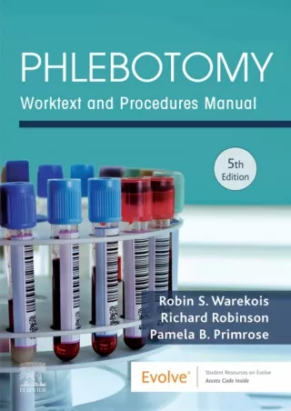 get [PDF] Download Phlebotomy - E-Book