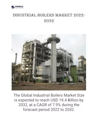 Industrial Boilers Market 2022