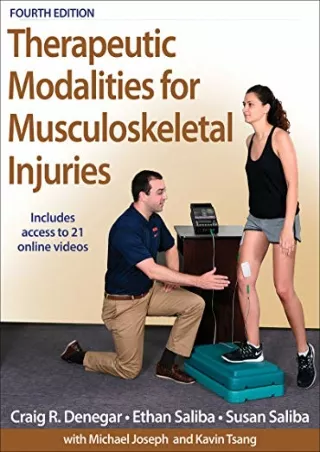 DOWNLOAD/PDF Therapeutic Modalities for Musculoskeletal Injuries free