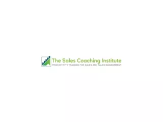 The Sales Coaching Institute - Your Interim VP of Sales Solution