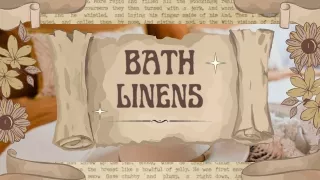 Soft and Stylish Bath Linens That Make a Statement