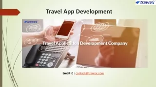 Travel App Development