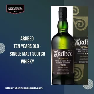 Ardbeg Ten Years Old - Single Malt Scotch Whisky