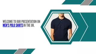Shop the Latest Trends in Men's Polo Shirts UK