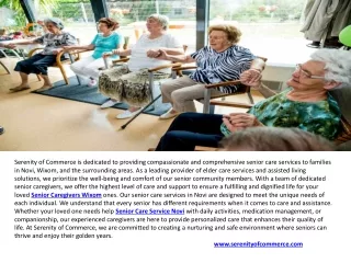 Elder Care Services Novi & Assisted Living Wixom