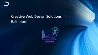 Creative Web Design Solutions in Baltimore