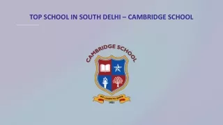 Top School in South Delhi