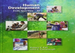 DOWNLOAD PDF Human Development: A Life-Span View
