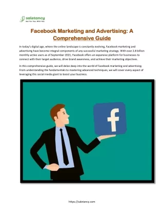 Facebook Marketing and Advertising