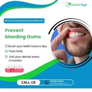 Prevent Bleeding Gums | Best Dental Clinic in Yelahanka, Bangalore | Dental Sage