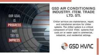 Chiller maintenance - GSD HVAC