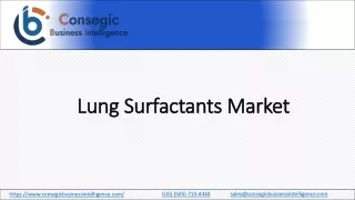 Lung Surfactants Market Forecast 2023-2030