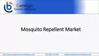 Mosquito Repellent Market Forecast 2023-2030