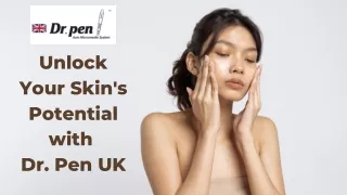 Your Journey to Flawless Skin Starts Here: Dr Pen UK's Expert Solutions