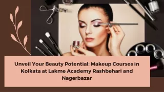 Lakme Makeup Courses In Kolkata