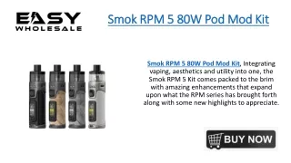 Smok RPM 5 80W Pod Mod Kit